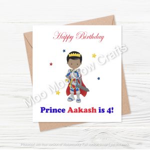 prince with sword and crown