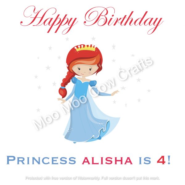red haired princess
