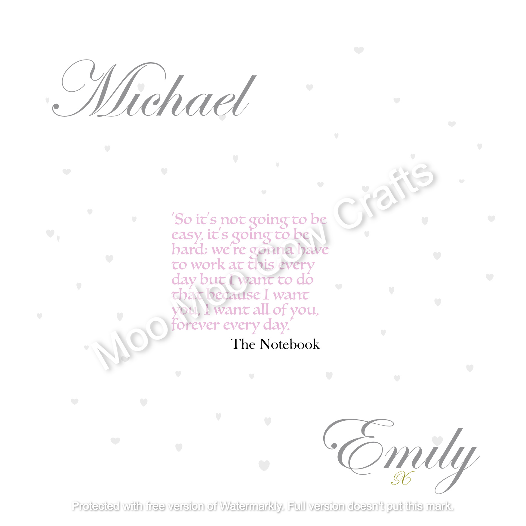 text on white background