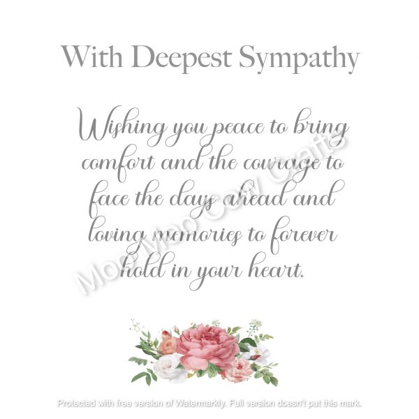 flowers and text on white background