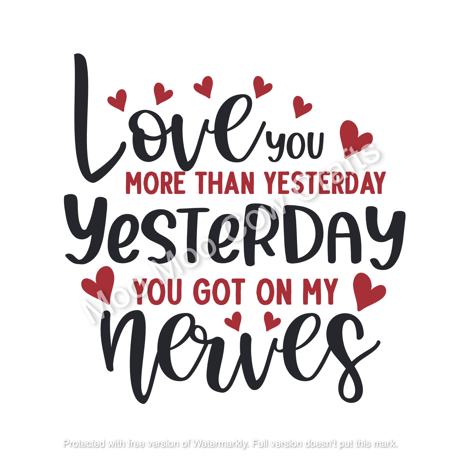 text on white background