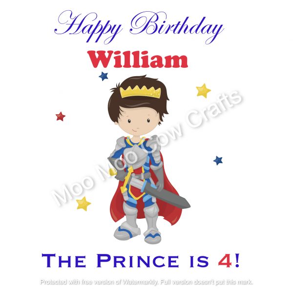 crown prince with sword and cape