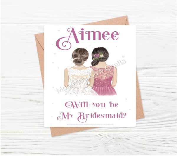 two brides in wedding attire on white background