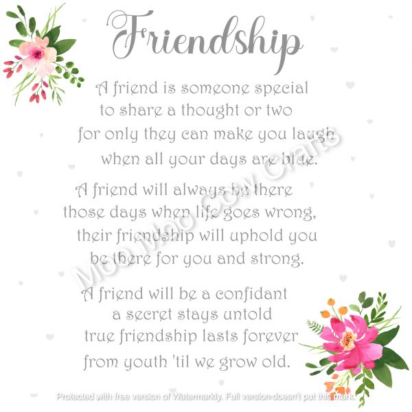 text on white backgrpound with clipart flowers