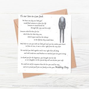 card with man in a suit and text