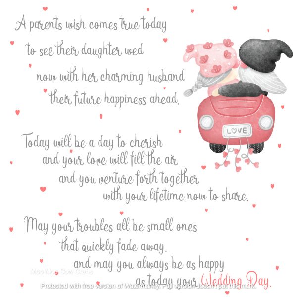 clipart gonks in a car with text on white background