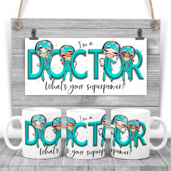 lady clipart figures with masks, text on wooden background