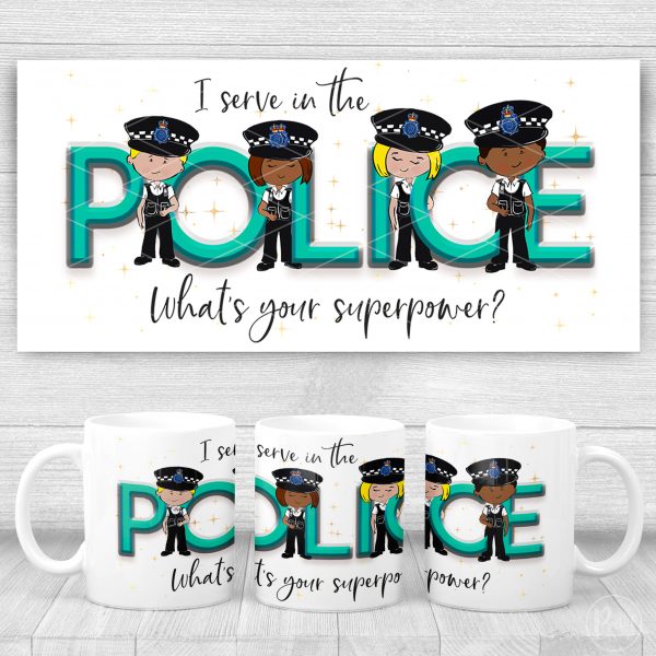 police clipart on wooden background
