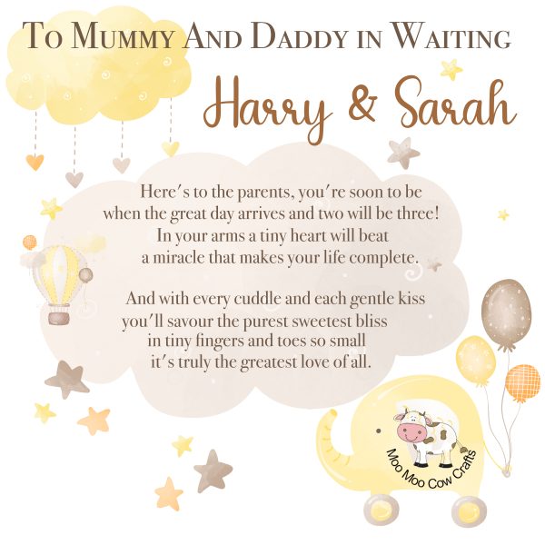 lemon and brown baby clipart on white background