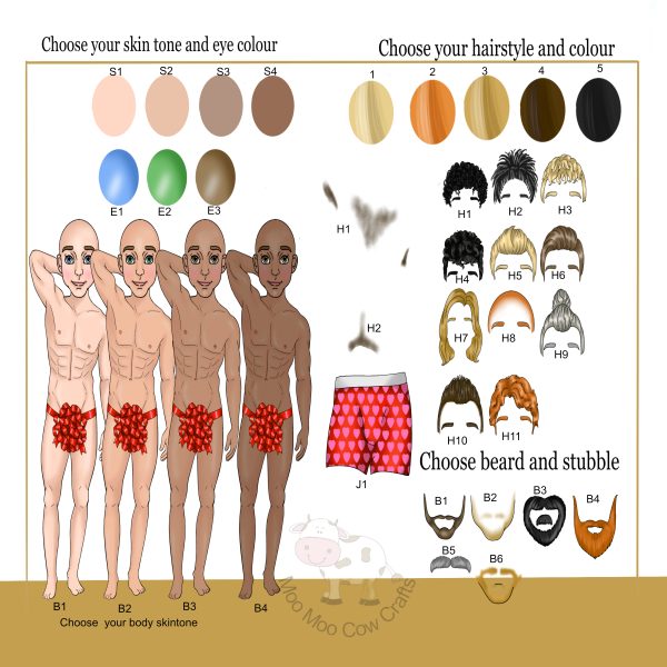 valentine gift wrap men