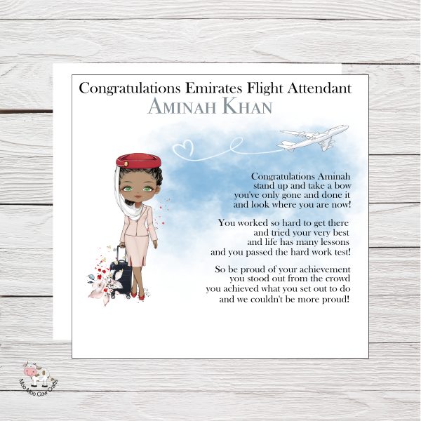 cabin crew clipart on wooden background