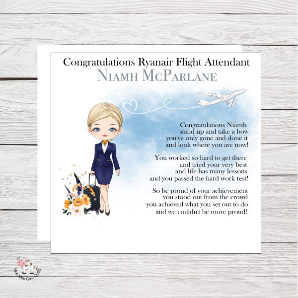 ryan air cabin crew card