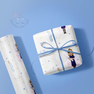 gift box with midwife image