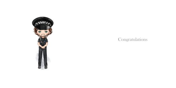 police officer male clipart