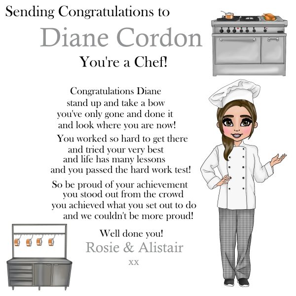 clipart of female chef with oven and pot holder