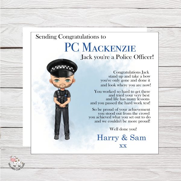 clipart of male police officer