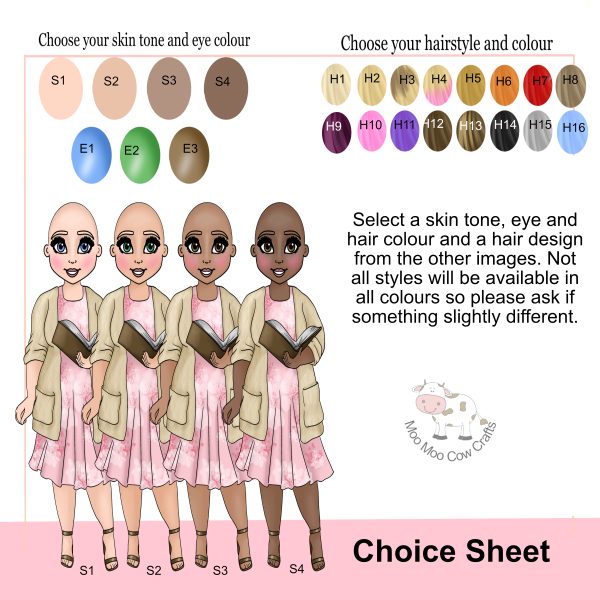 clipart images of a woman holding a book.